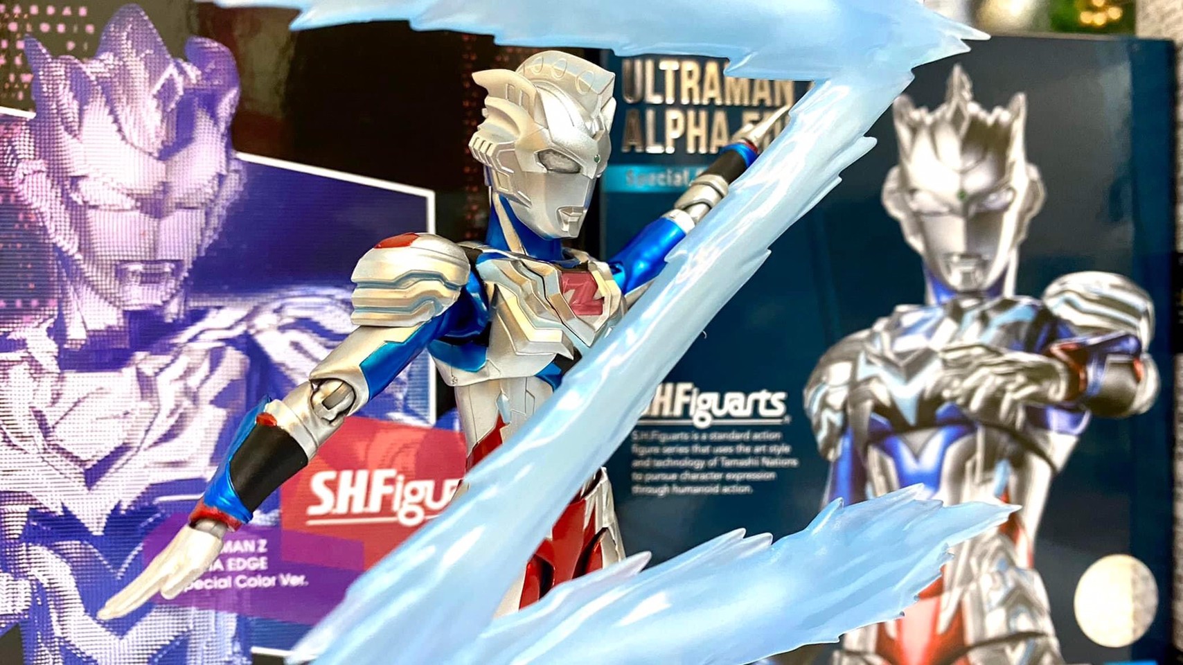Ultraman - [TAMASHII NATION 2021] *Limited P-bandai* S.H.Figuarts Ultraman Z Alpha Edge Special Color Ver.- by Premium Bandai (Lot JP มีกล่องน้ำตาล)