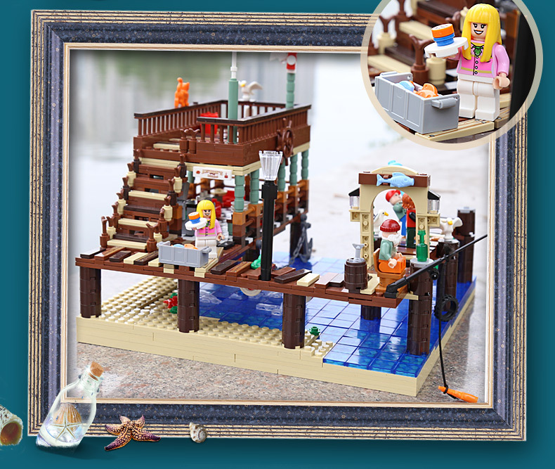 Urge ug 30101 Fish House Pier 1402pcs