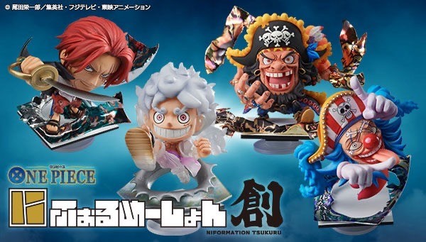 PRE-ORDER : Niformation Creation Monkey D. Luffy / Shanks / Marshall D. Teach / Buggy