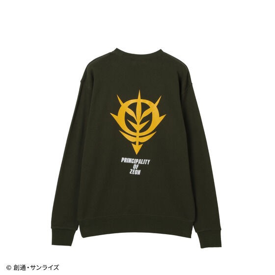 PRE-ORDER : Mobile Suit Gundam Principality of Zeon Army Mark Sports Series Sweatshirts