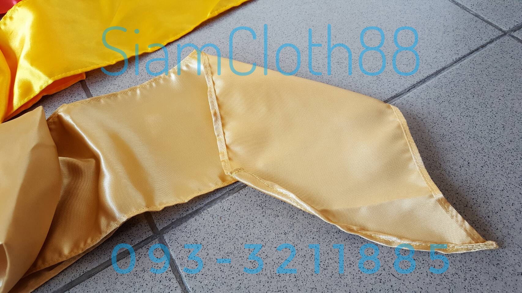 โบว์สำเร็จรูป เนื้อผ้าต่วน