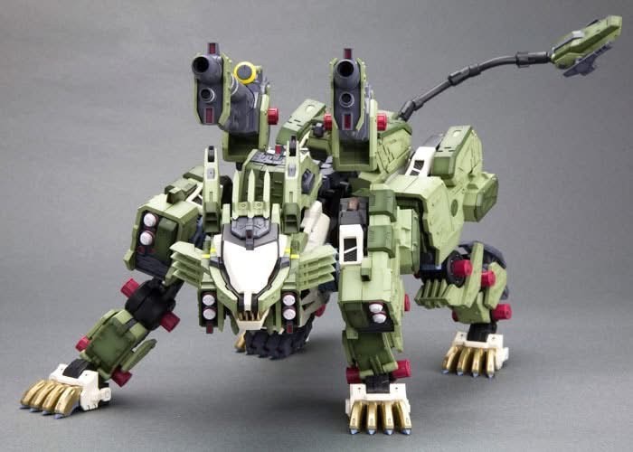 Pre-order : 1/72 Zoids: RZ-041 Liger Zero Panzer Marking Plus Ver. Plastic Model Kit by Kotobukiya (Reissue)