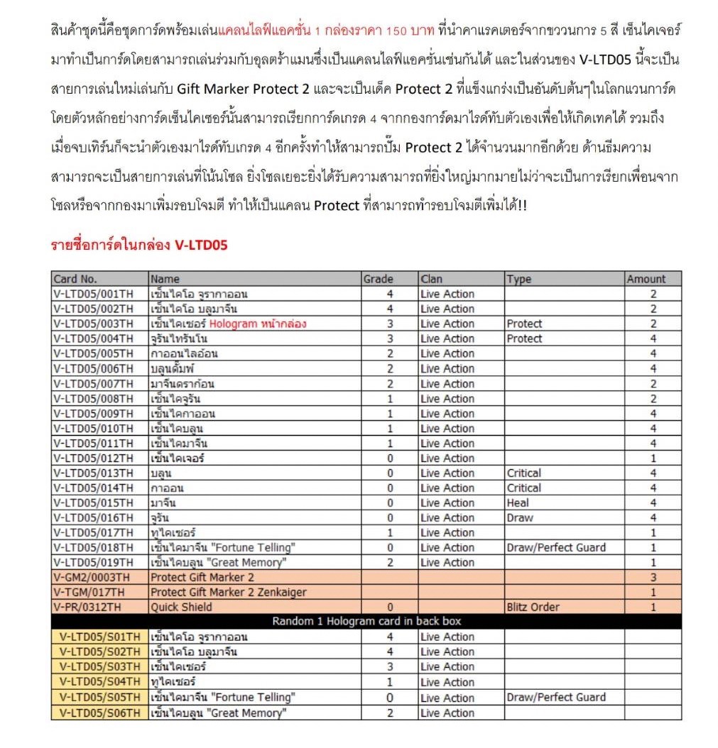VGT-V-LTD05 Zenkaiger