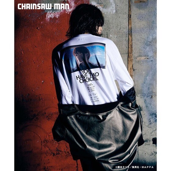 PRE-ORDER : Chainsaw Man [glamb] Long T-shirt (Makima)