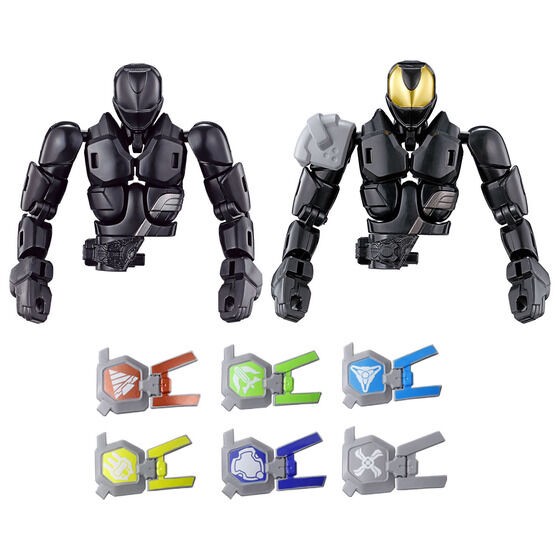 PRE-ORDER : Kamen Rider Geats Revolve Change Figure PB01 Entry Body & Rider Head & Armed Parts 22 Pieces Set
