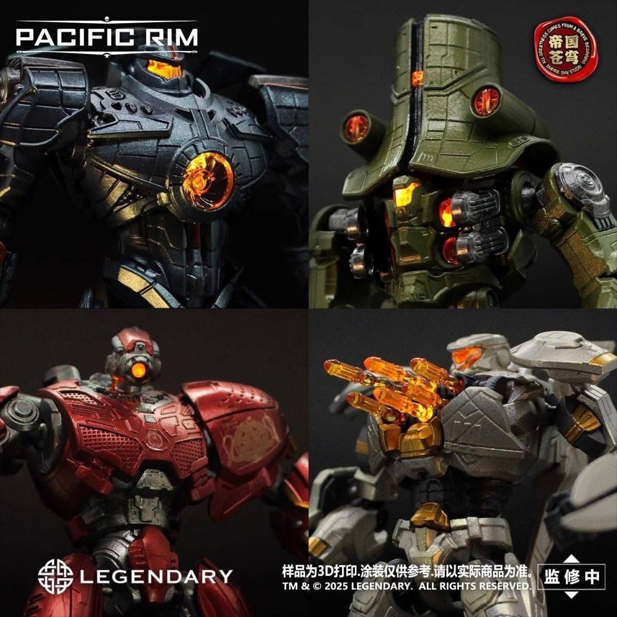 Pre-order : Pacific Rim Plastic Model Kit by Empire Sky Studio (Set of 4)