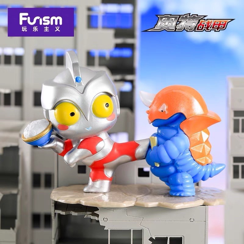 Ultraman - Ultra Battle Armor Q Version Terman Scene by Jin Jiang Toys (Set of 6+2secret)