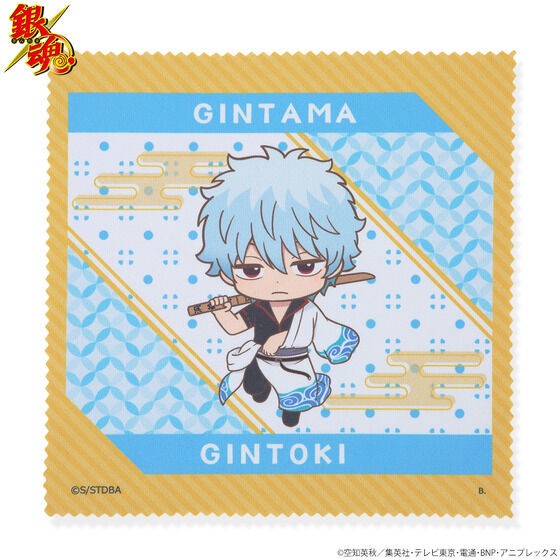 PRE-ORDER : [Hapikuro!] Gintama SD Pattern Mini Cloth (8 types in total) (Random)