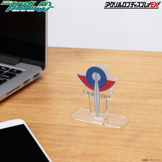 PRE-ORDER : Acrylic Logo Display EX Mobile Suit Gundam 00 UNION Mark