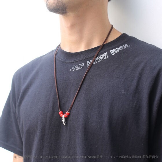 PRE-ORDER : [JAM HOME MADE Collaboration] JoJo's Bizarre Adventure Stardust Crusaders Magicians Red Necklace