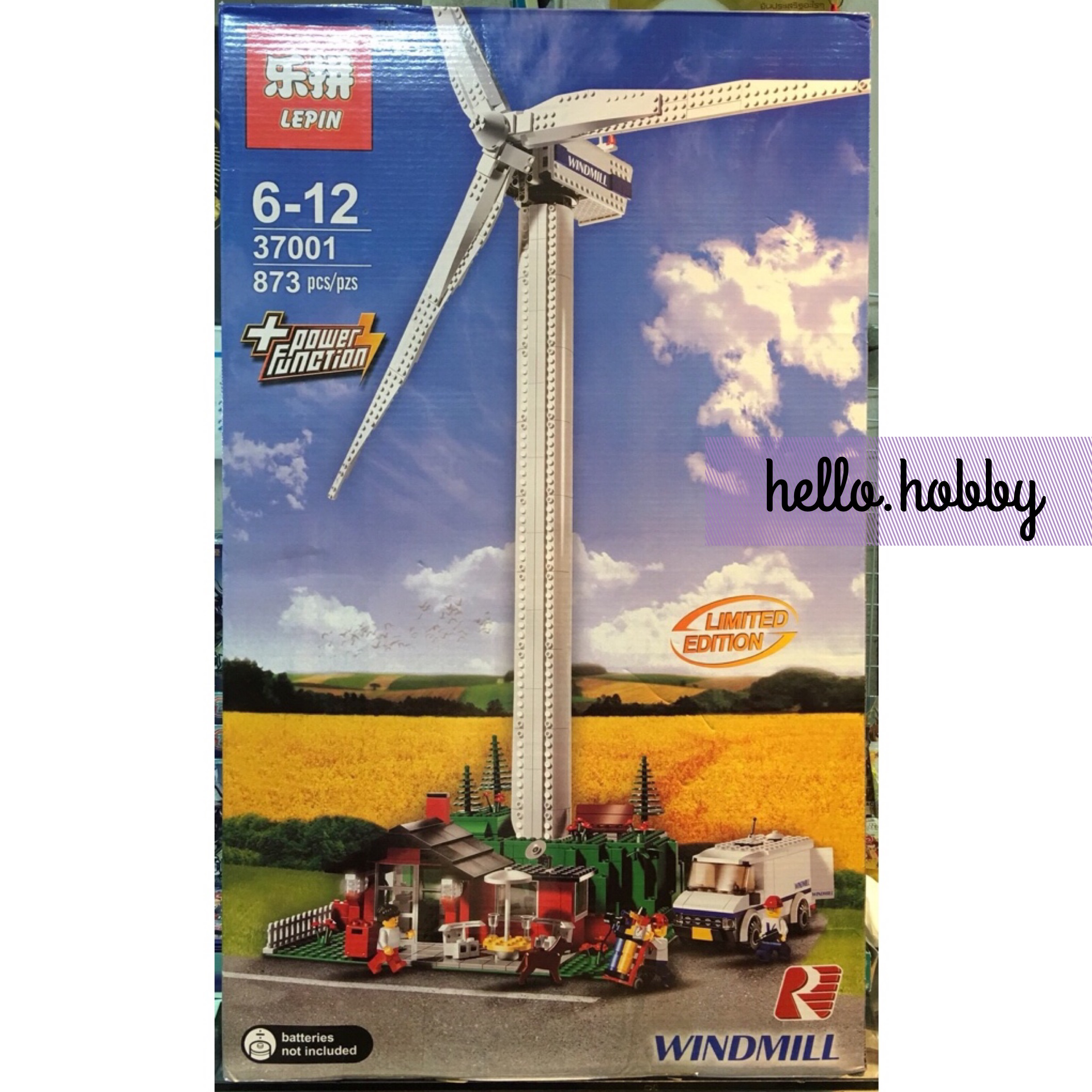 Lepin 37001 Vestas Wind Turbine 873pcs