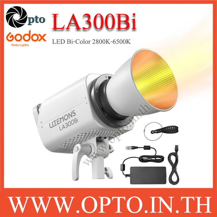 Godox Litemons LA300Bi Bi-Color LED Light ไฟLEDสปอร์ตไลท์สำหรับวีดีโอ 300W LA300