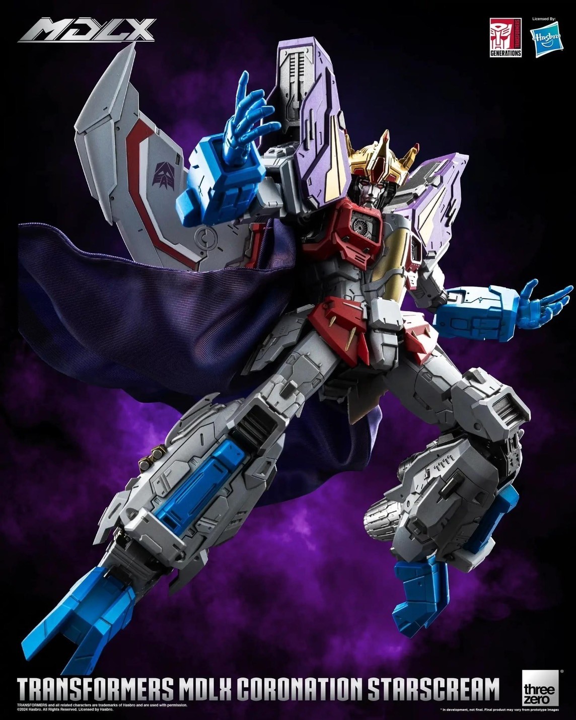 Pre-order : Transformers MDLX Coronation Starscream by Threezero