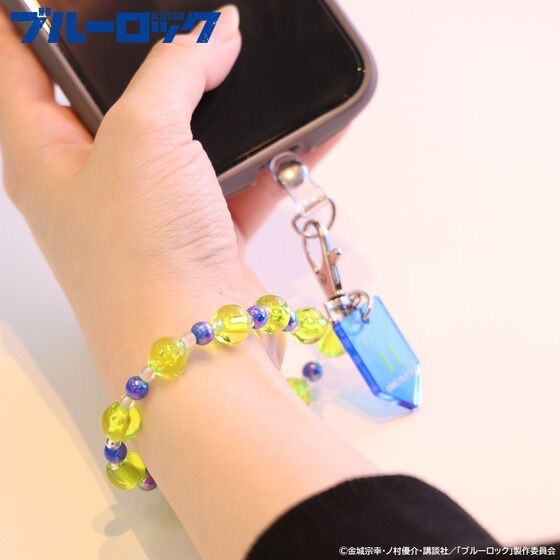 PRE-ORDER : Blue Lock Smartphone Beads Bracelet (5 types)
