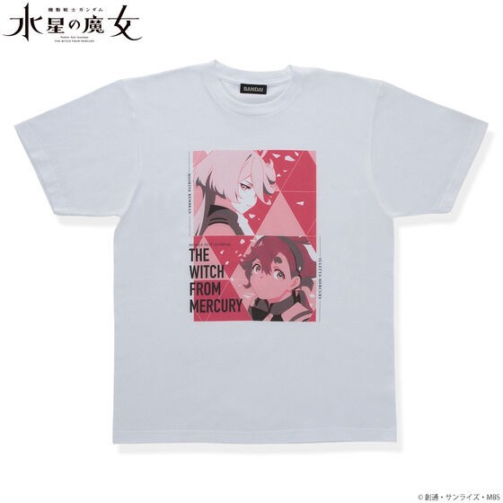 PRE-ORDER : Mobile Suit Gundam The Witch from Mercury Pair Design T-shirt
