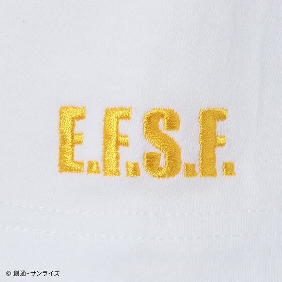 PRE-ORDER : Mobile Suit Gundam Mark Basic Line Embroidery T-shirt