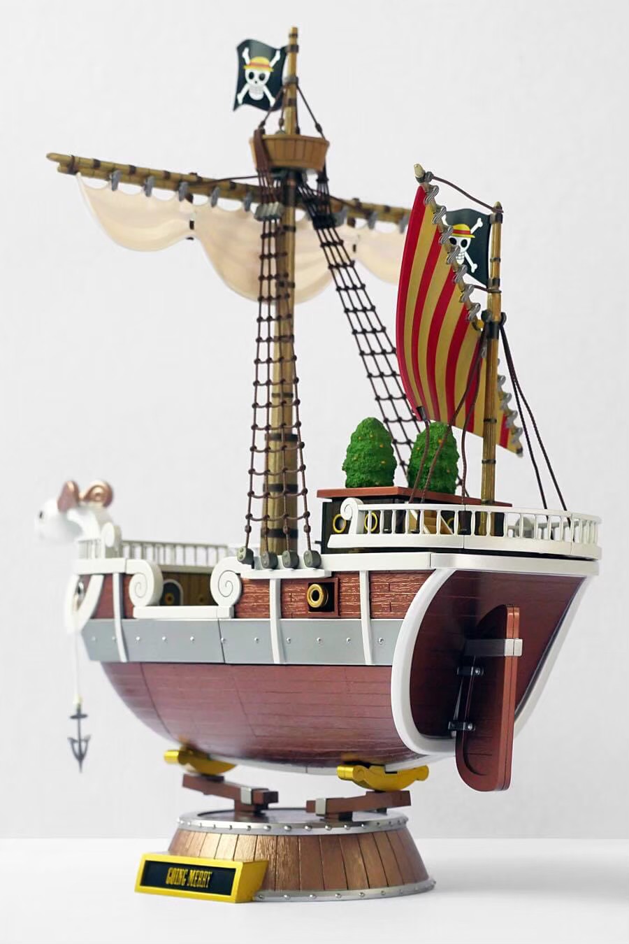 CHOGOKIN GOING MERRY -ONE PIECE 20TH ANNIVERSARY PREMIUM COLOR VER.- by Bandai (มือ1 แกะเชค มีตำหนิระเบียงหักจากโรงงาน)