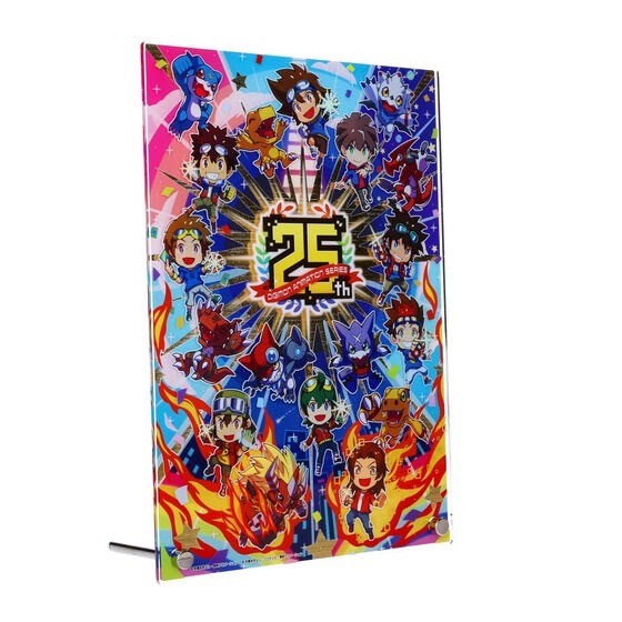 PRE-ORDER : Digimon Adventure 25th Anniversary Anime Series Acrylic Board