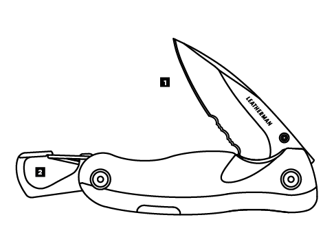 มีด Leatherman C33X