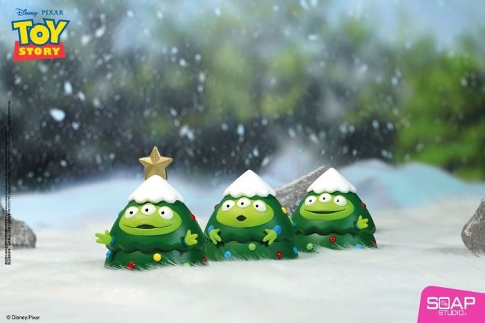 Toy Story - Aliens Little Christmas Tree Ornaments - Stackable Toy by Soap Studio