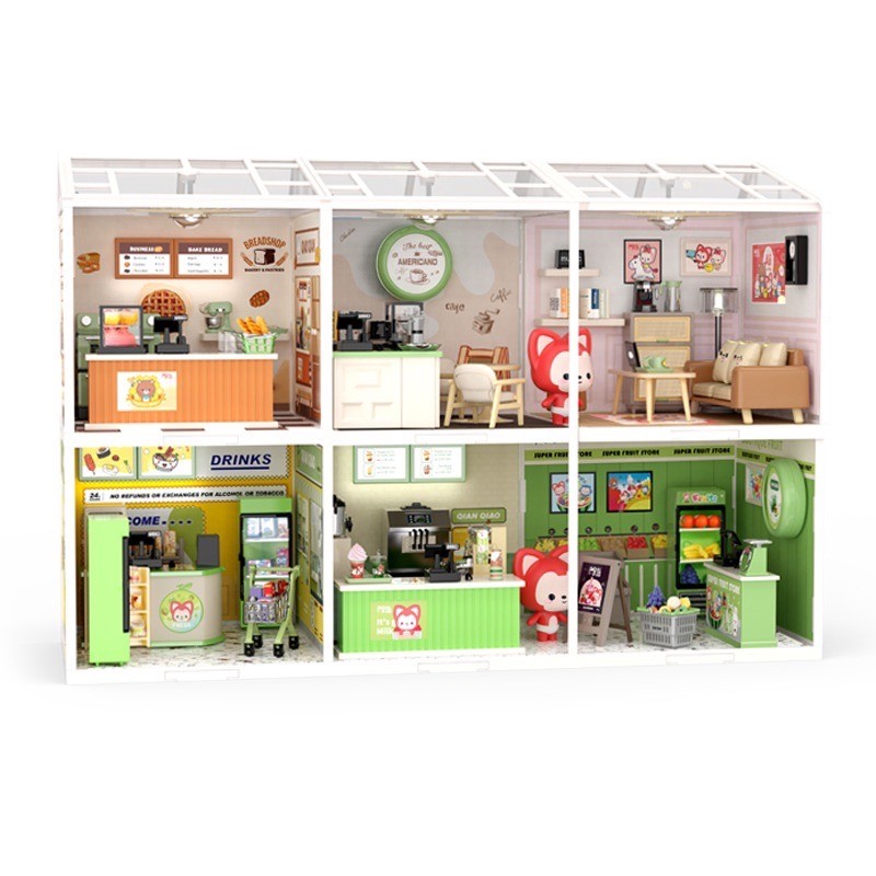 DIY Miniature House บ้านโมเดล ALI the Fox - Fruit Gift Box