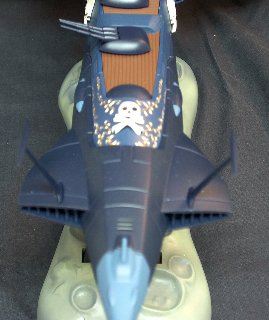 SGM-20 Space Pirate Captain Harlock Arcadia Blue Color by Aoshima