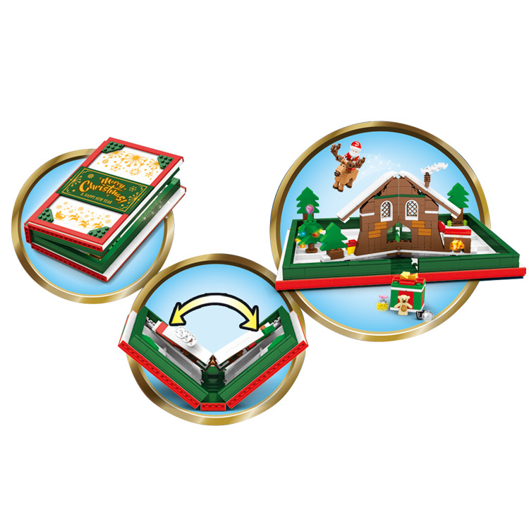 Sembo Block 601094 Christmas Book 635pcs