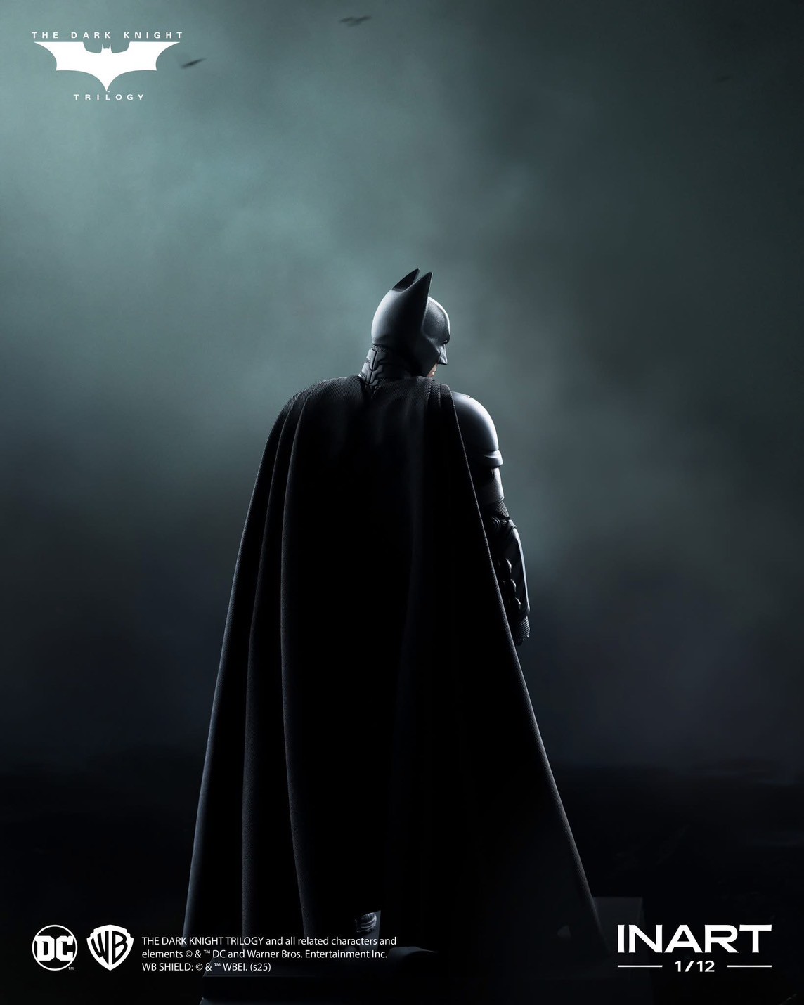 Pre-order : Batman The Dark Knight Rises: Batman 1/12 Scale Collectible Figure by INART 1/12