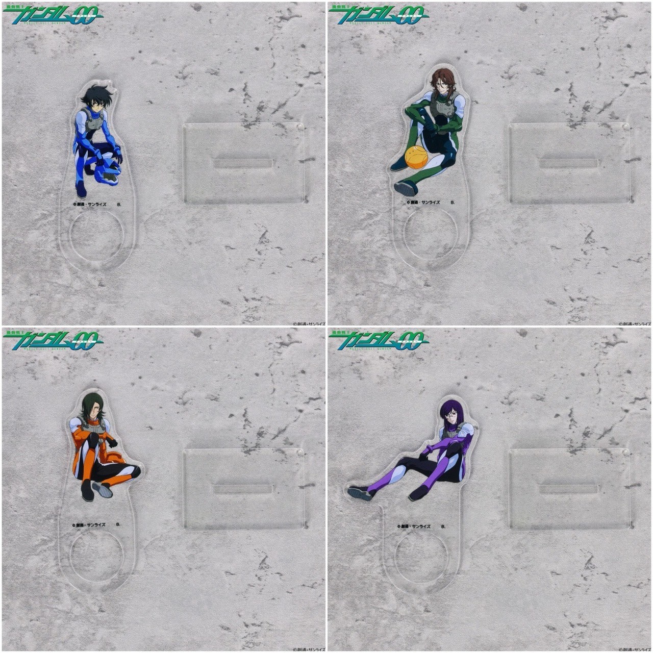 PRE-ORDER : Mobile Suit Gundam 00 Acring Collection (4 types)