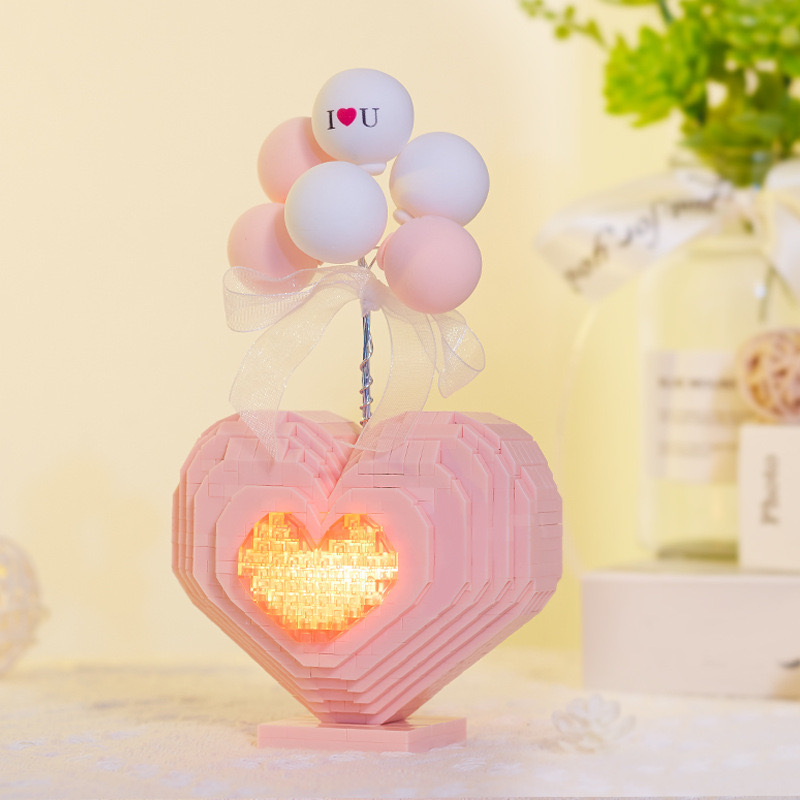 Yapin 6909 Love 999pcs (มีไฟ)