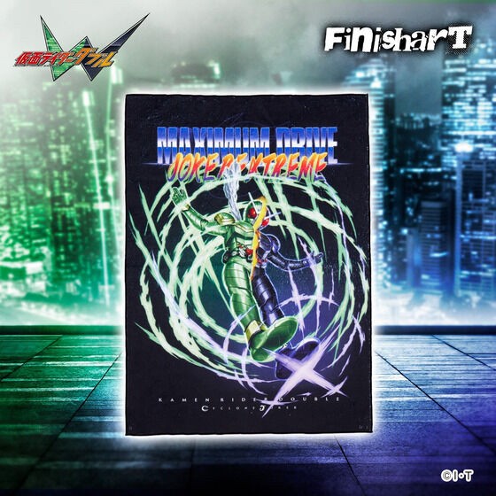 PRE-ORDER : FinisharT Kamen Rider W Joker Extreme Towel