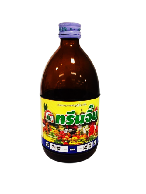 ทรีนจิ๊บ[จิบเบอเรลลิคเอซิด3.0%(100ซีซี) ยายืดยอด ขยาย กิ่ง ก้าน ใบ ช่อ ขั้ว ปล้อง ฝัก ขยายผลเพิ่มน้ำหนัก เพิ่มความยาว เพิ่มผลผลิต