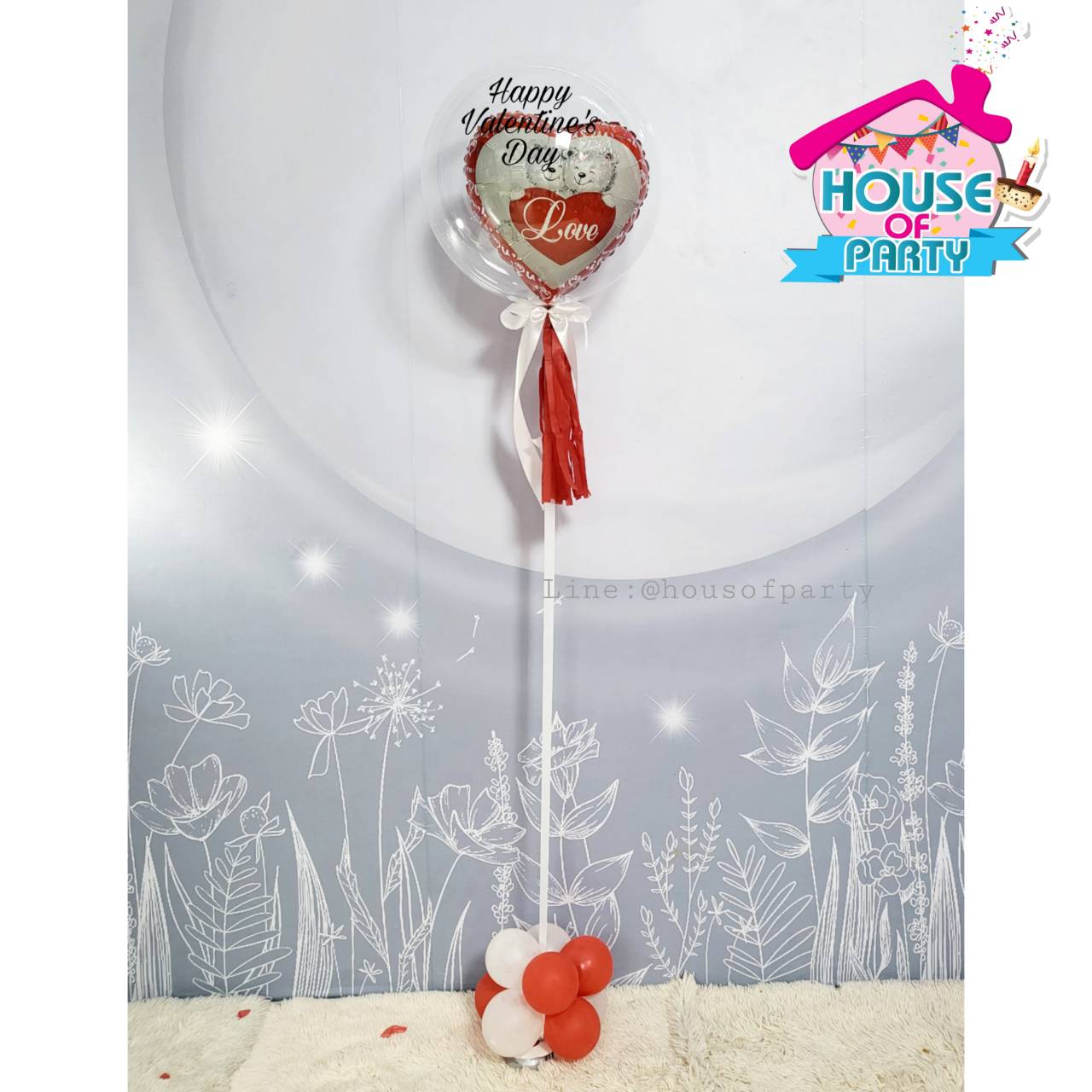 bubble of heart