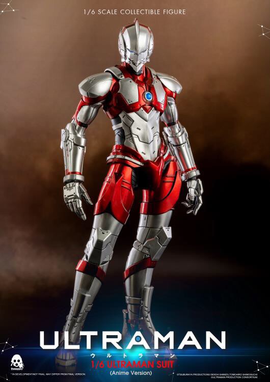 PRE-ORDER : Ultraman Suit (Anime Version) 1/6 Scale Collectible Figure By THREEZERO
