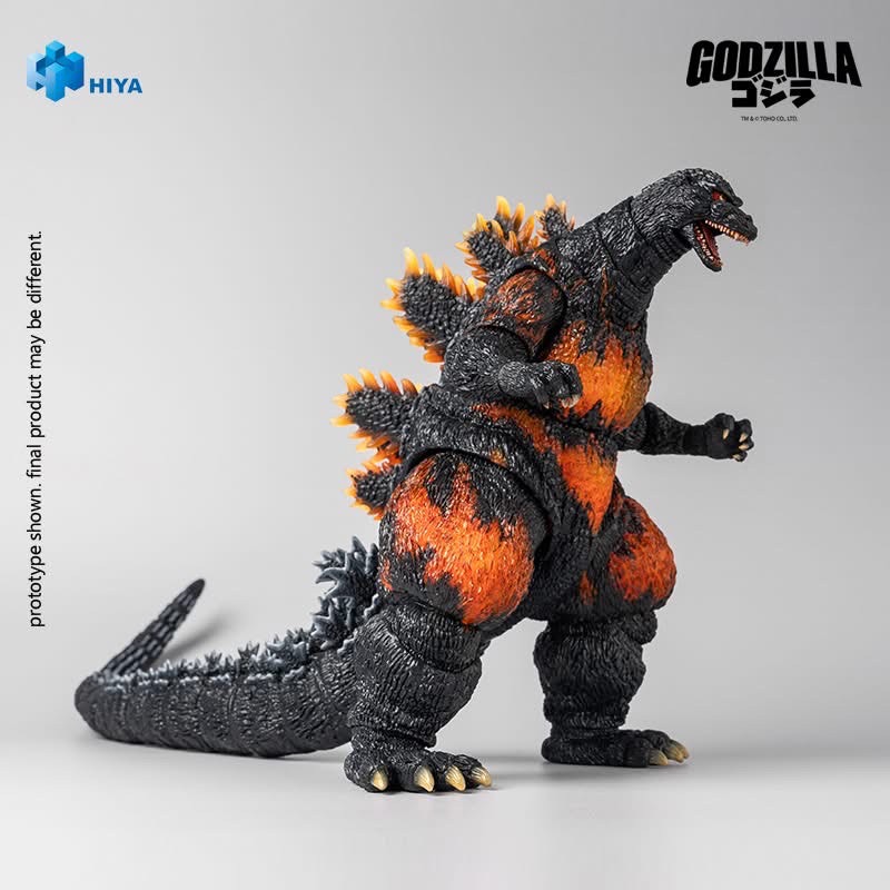 Pre-order : EXQUISITE BASIC Series Godzilla vs. Destoroyah (1995) Burning Godzilla Action Figure by Hiya Toys