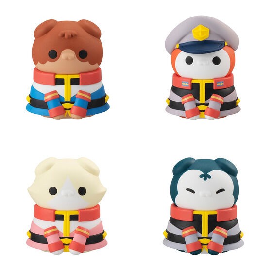 PRE-ORDER : MEGA CAT PROJECT Mobile Suit Gundam Mobile Suit Nyandam E.F.S.F. Nya! (Set of 8 with PB Bonus)