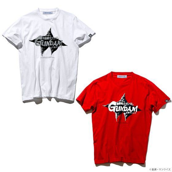 PRE-ORDER : STRICT-G "Mobile Suit Gundam Char's Counterattack" T-shirt Char Aznable Pattern