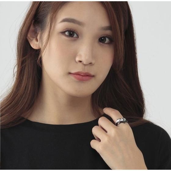 PRE-ORDER : Ultraman Geed Color Timer Silver925 Ring (Set of 2)