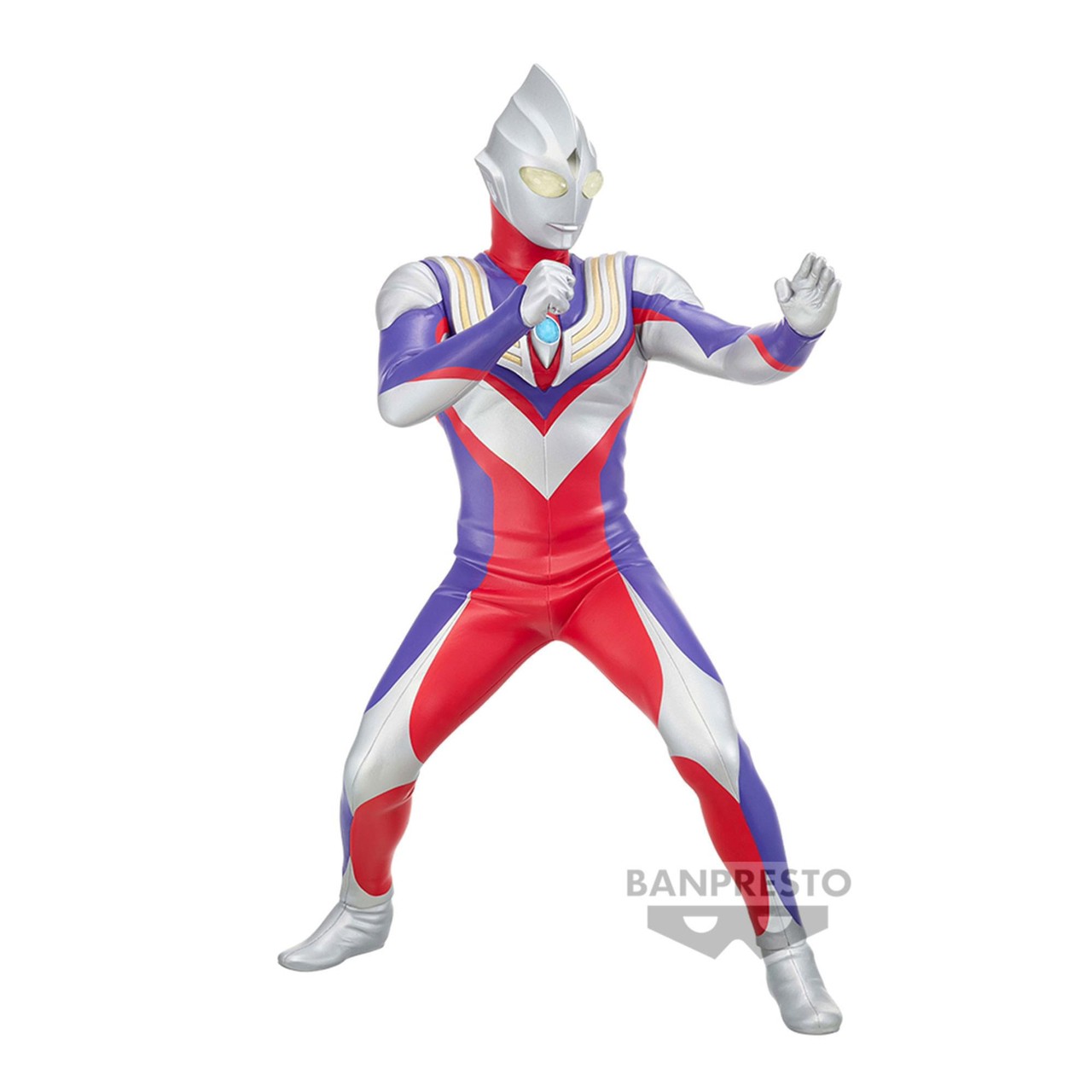Pre-order : ULTRAMAN TIGA HERO'S BRAVE STATUE FIGURE ULTRAMAN TIGA ～KAGAYAKERU MONOTACHI E～ (A:ULTRAMAN TIGA (MULTI TYPE))(B:GLITTER TIGA)