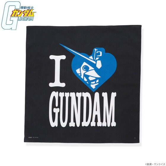 PRE-ORDER : Mobile Suit Gundam I LOVE MOBILE SUIT Bandana