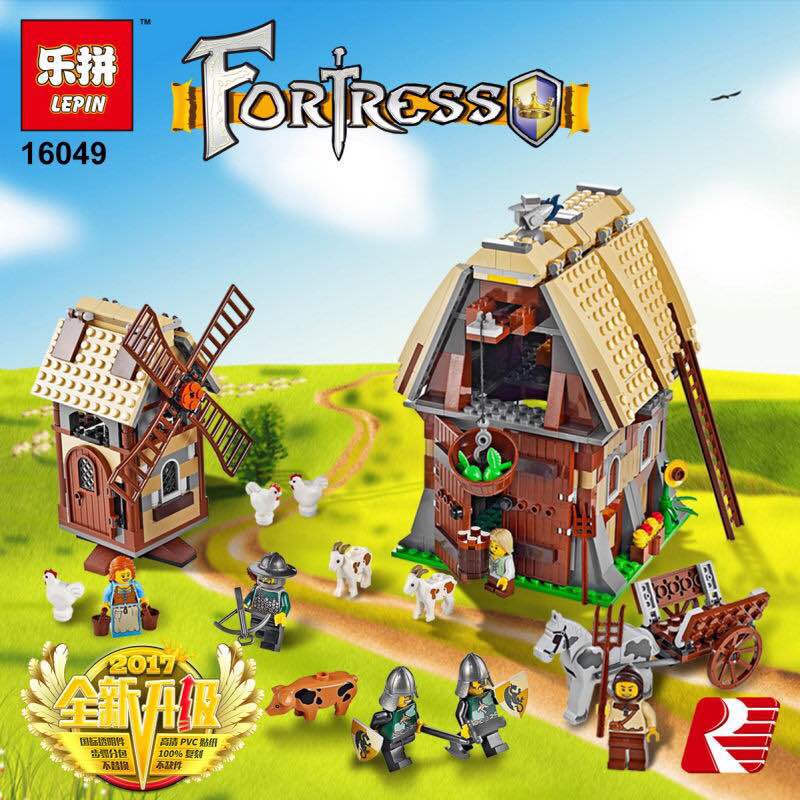Lepin 16049 Mill Village Raid 742pcs