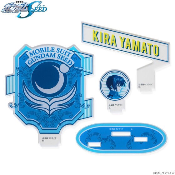 PRE-ORDER : Mobile Suit Gundam SEED Kira Cagalli Birthday Series Acrylic Stand