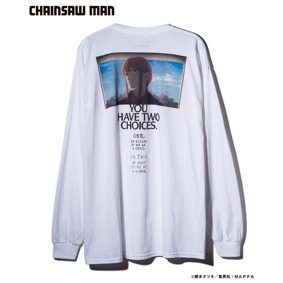 PRE-ORDER : Chainsaw Man [glamb] Long T-shirt (Makima)