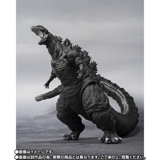 PRE-ORDER : S.H.MonsterArts Godzilla (2016) 4th Form ORTHOchromatic Ver.