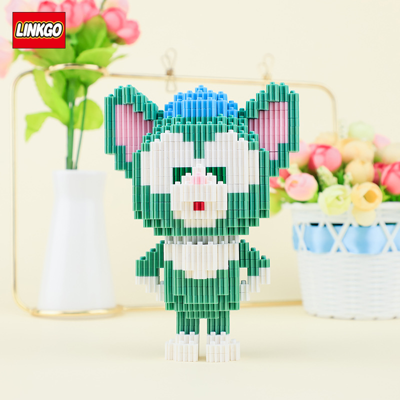 Linkgo 68205-68208 Animals (แบบเฟือง)