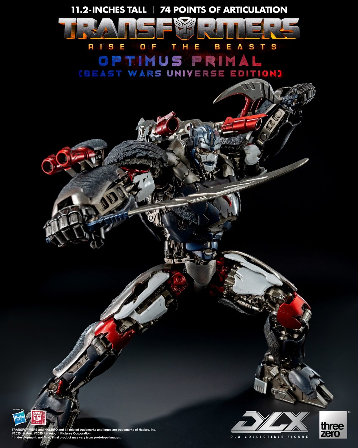 Pre-order : Transformers: Rise of the Beasts DLX Optimus Primal (Beast Wars Universe Edition) (Standard Ver.) by Threezero