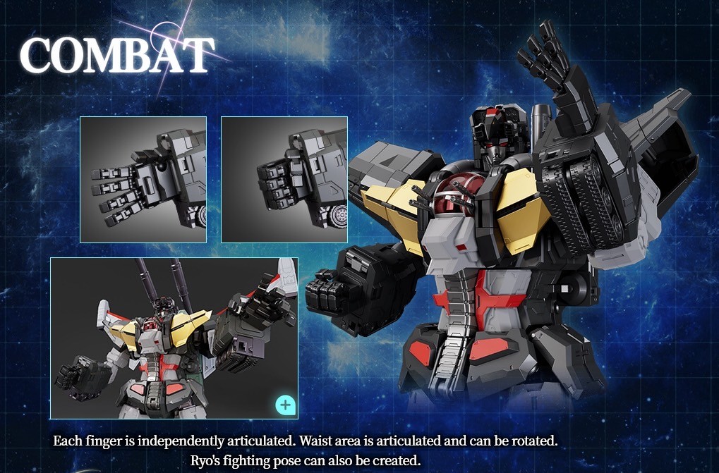 THE GATTAI HAGANE WORKS - Dancouga by Good Smile Company (with Exclusive Bonus)