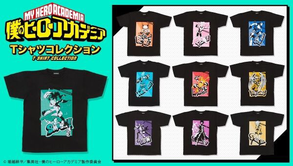PRE-ORDER : My Hero Academia T-shirt Collection