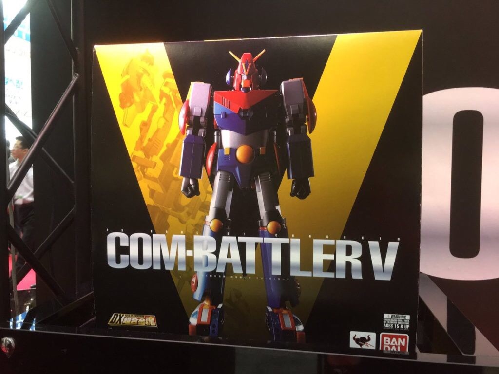 DX Soul Of Chogokin Combattler V By Bandai (มีกล่องน้ำตาล)