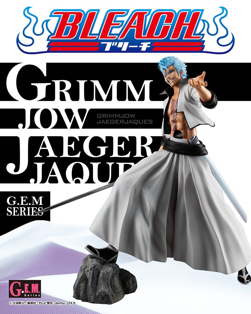 PRE-ORDER : G.E.M. Series BLEACH Grimmjow Jaegerjaquez PVC Figure